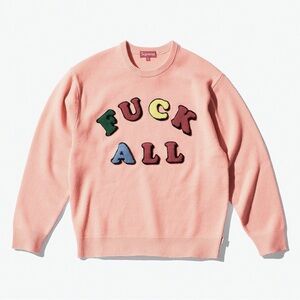 Jamie Reid/Supreme F*ck All Sweater Original artwork